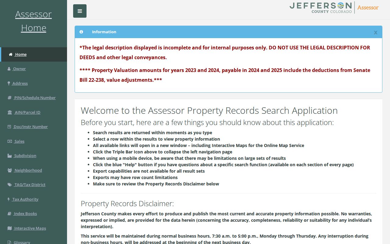 Golden residents directory Assessor property search